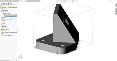 sheet metal properties bounding box|solid sheet metal bounding box.